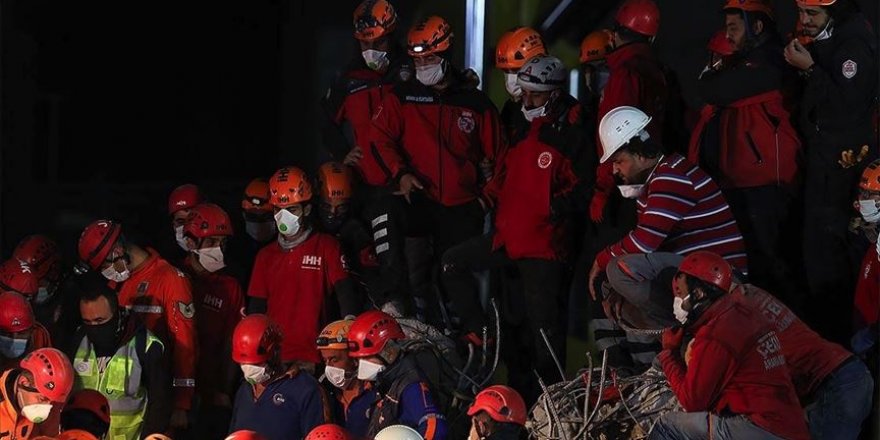 İzmir'deki depremde can kaybı 114'e yükseldi