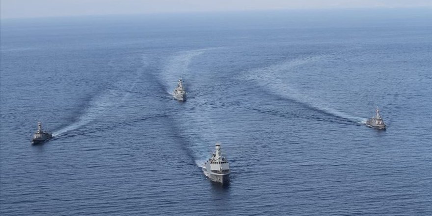 Doğu Akdeniz'de Turgutreis-5 Tatbikatı yapıldı