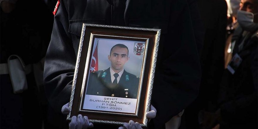 Şehit Piyade Teğmen Sönmez son yolculuğuna uğurlandı