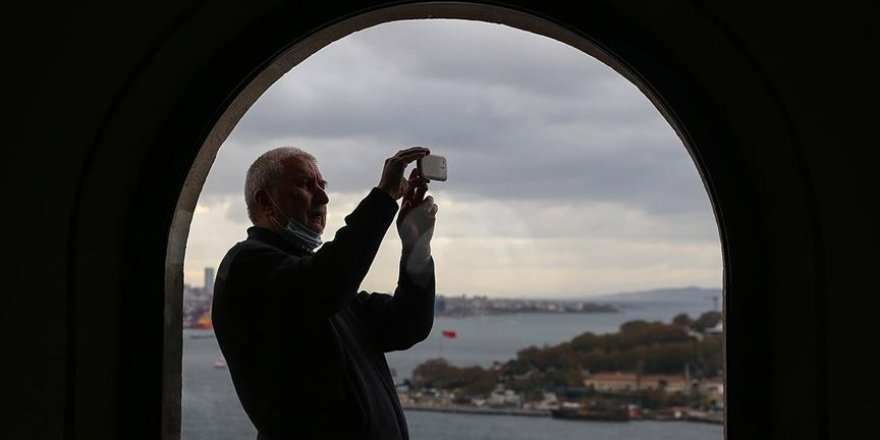 Galata Kulesi'ni mahalle sakinleri ziyaret etti