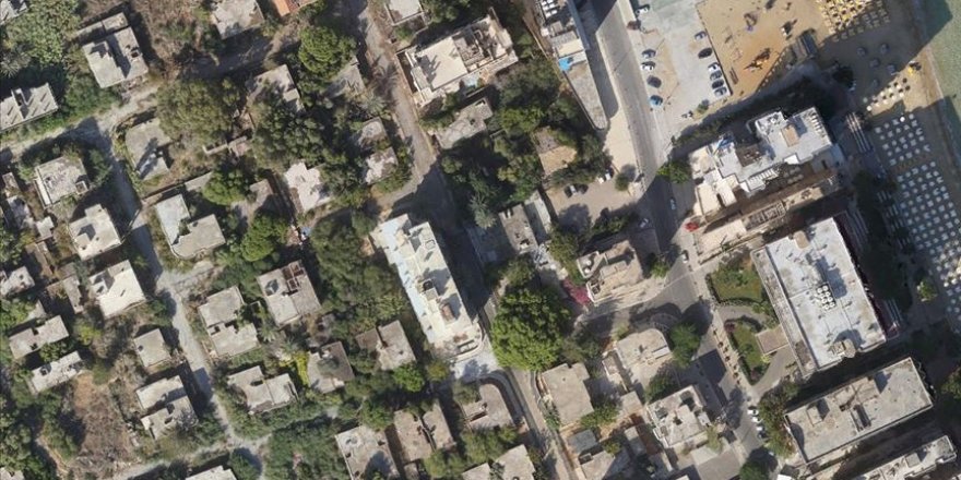 Kapalı Maraş'ın havadan fotoğrafları çekildi