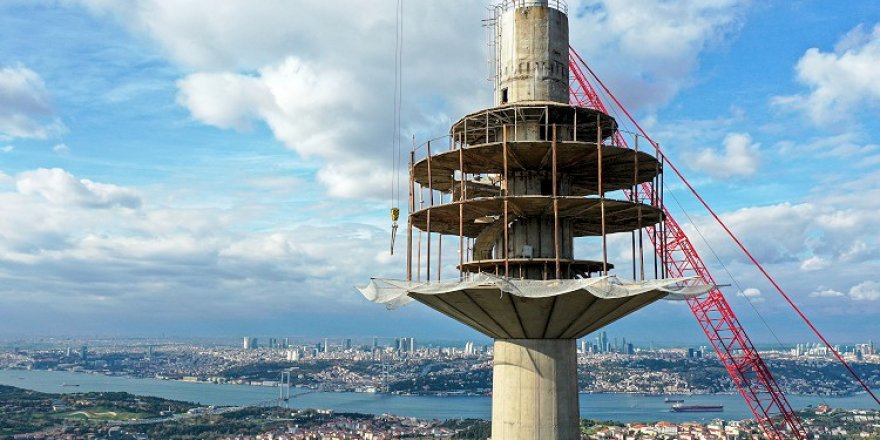 Çamlıca'daki son kule de sökülüyor