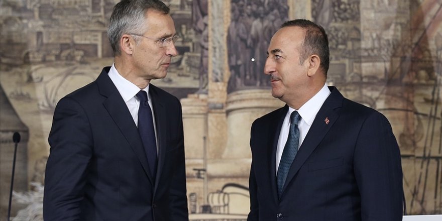 Bakan Çavuşoğlu, NATO Genel Sekreteri Stoltenberg ile telefonda görüştü