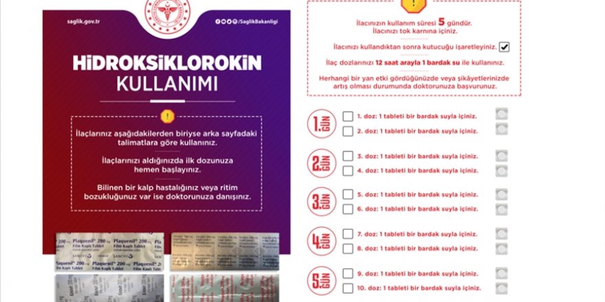 Sağlık Bakanlığının Kovid-19 tedavisinde doğru ilaç kullanımına yönelik broşürleri tüm illere gönderildi