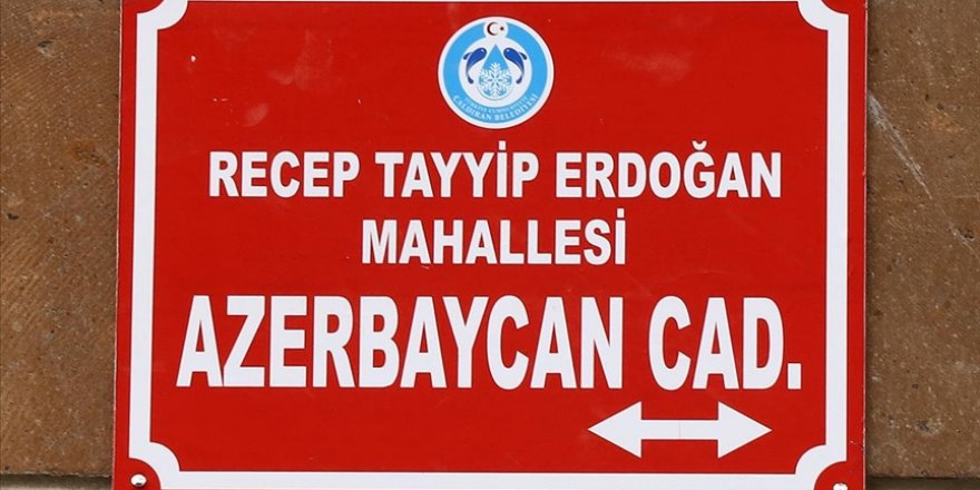 Van'da bir cadde ve sokağa 'Azerbaycan' ve 'Karabağ' isimleri verildi
