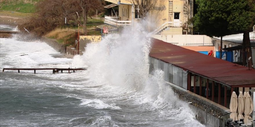 Türkiye'nin batı kıyı kesimlerinde bugün fırtına bekleniyor