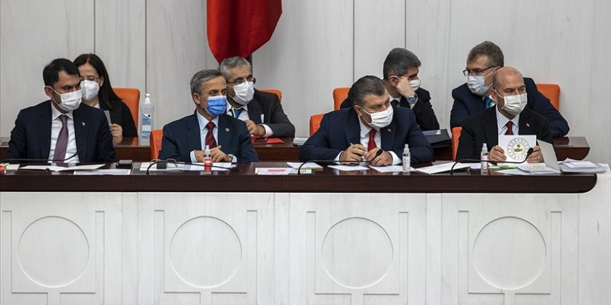 TBMM'de Sağlık, Çevre ve Şehircilik ile İçişleri Bakanlığının bütçeleri görüşülüyor