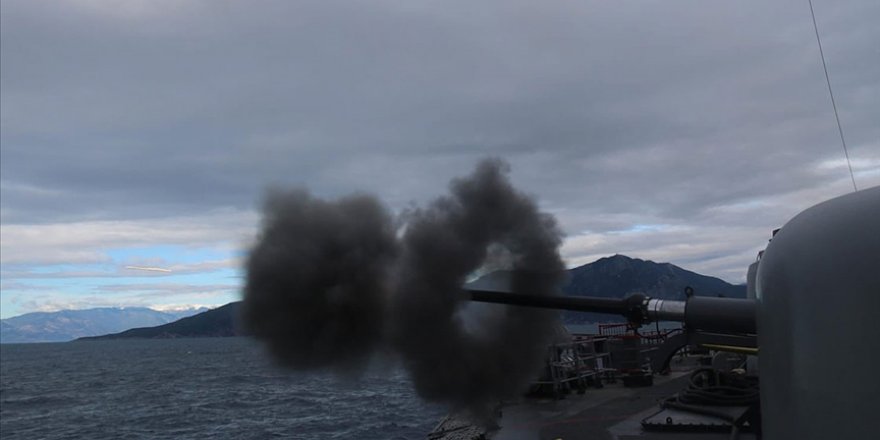 MSB: Doğu Akdeniz'de 'Fiili Silah Atış Eğitimleri' icra edildi