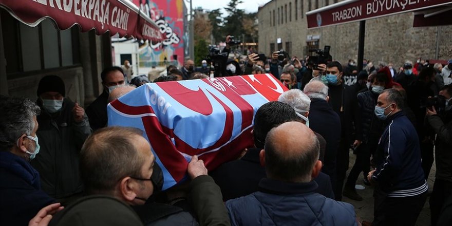 Eski Trabzonspor Kulübü Başkanı Özkan Sümer son yolculuğuna uğurlandı