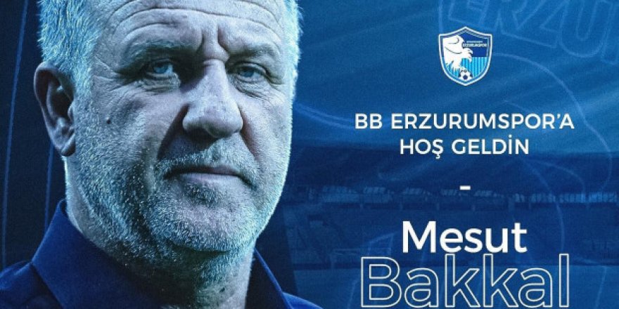 Teknik direktör Mesut Bakkal ilk antrenmanına çıktı