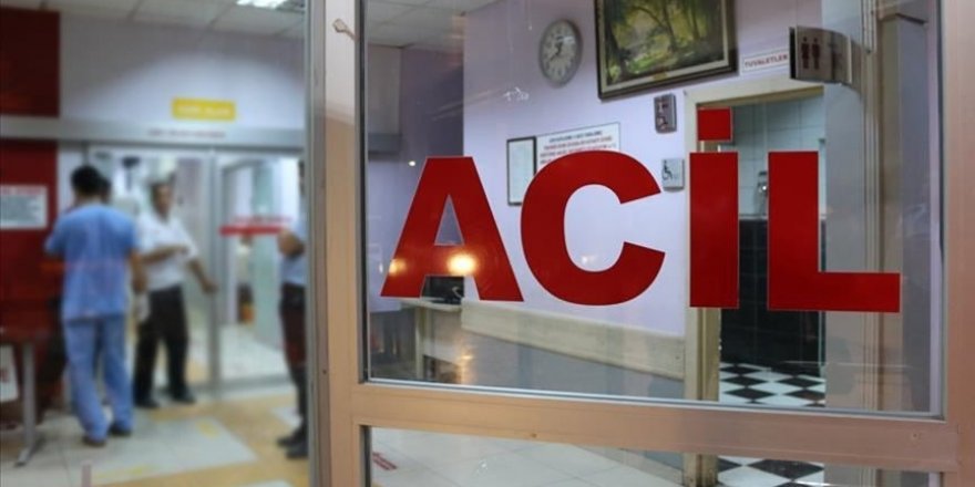 Tekirdağ'da otomobille çarpışan polis aracındaki 3 memur yaralandı