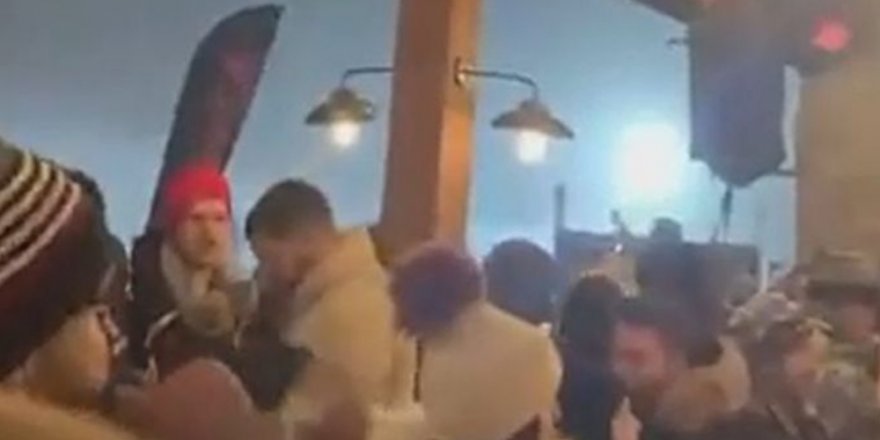 Uludağ'da maskesiz mesafesiz parti görüntüleri tepki çekti