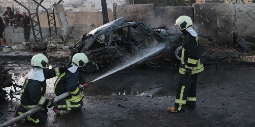 Afrin'de bombalı terör saldırısı