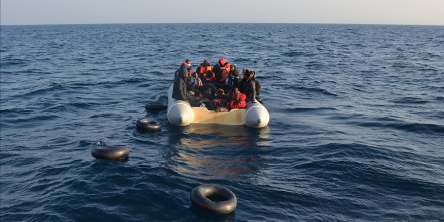 İzmir'de 123 sığınmacı kurtarıldı