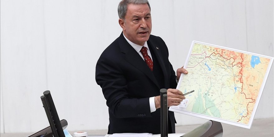 Bakan Akar TBMM'de konuştu