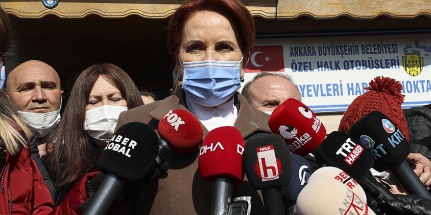 Meral Akşener: Sorumlu Erdoğan'dır. Kendisi de bunu kabul etmiştir