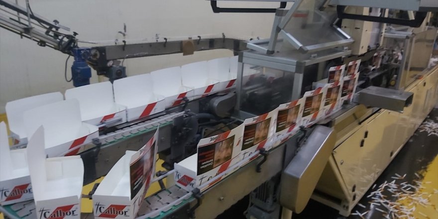 kaçak üretim yapılan fabrikada 6 milyon 442 bin makaron ele geçirildi