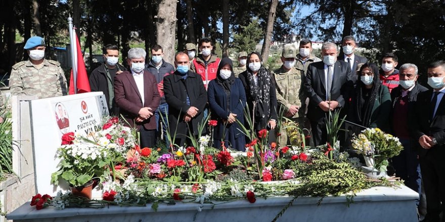 İdlib'de geçen yıl şehit olan askerler Hatay'da anıldı