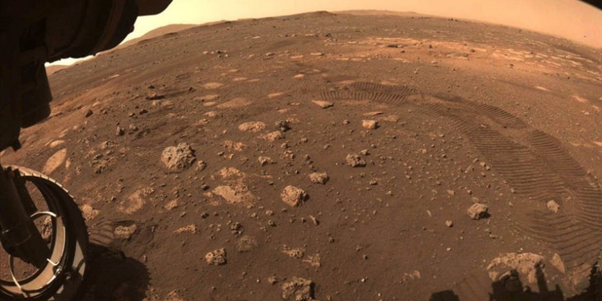 Perseverance keşif aracı Mars'ta ilk sürüşünü gerçekleştirdi