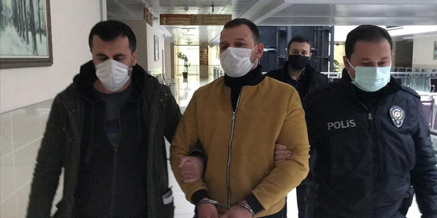 Samsun'da eski eşini darbeden zanlı tutuklandı