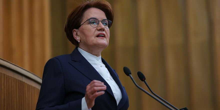 Akşener: Andımız büyük ve güçlü bir Türkiye'ye duyduğumuz özlemdedir