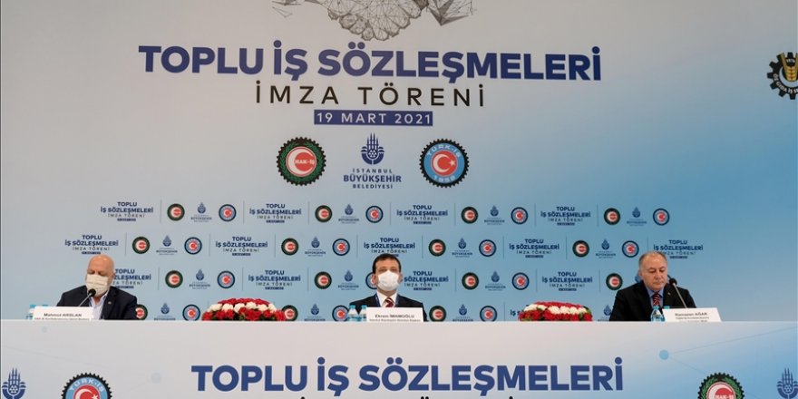 İBB'de toplu iş sözleşmesi imzalandı