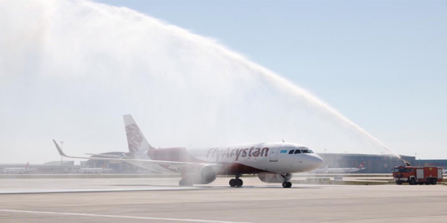 Sabiha Gökçen’den Kazakistan uçuşları başladı