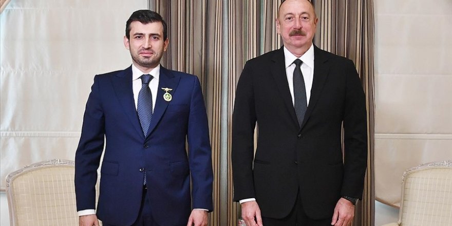 Aliyev'den Selçuk Bayraktar'a Karabağ Nişanı