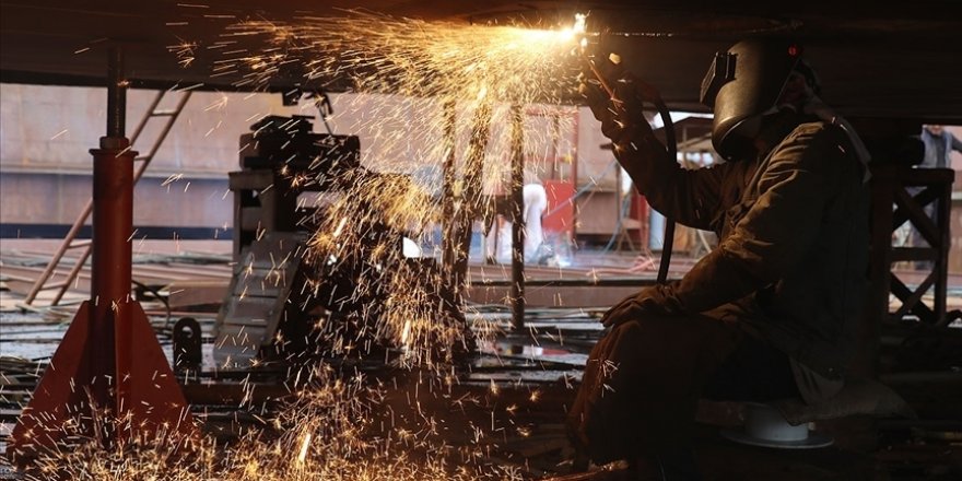 Sanayi üretim endeksi yüzde 8,8 yükseldi