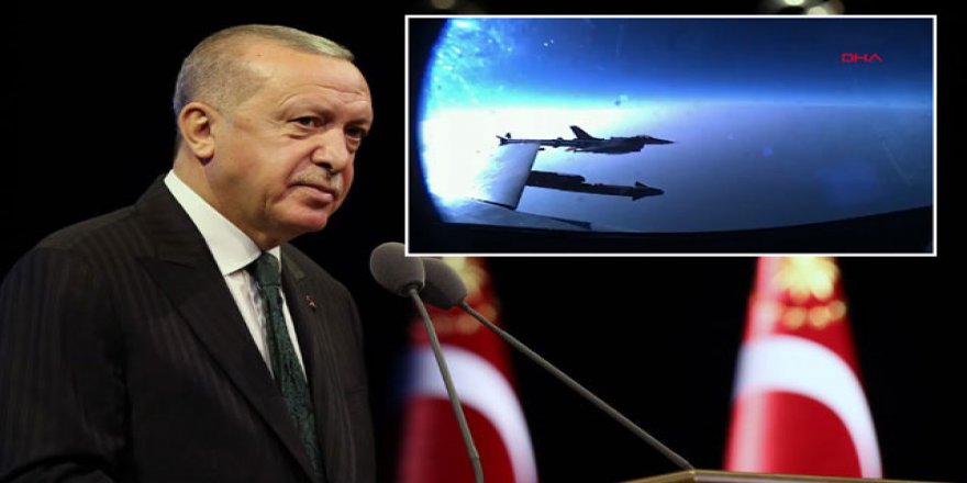 Erdoğan: Bozdoğan, ilk atışta hedefi tam isabetle vurdu