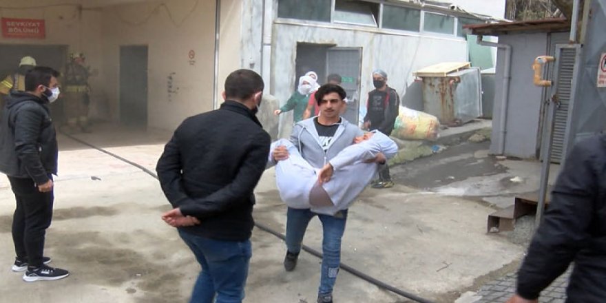 Bağcılar'da iş yerinde patlama