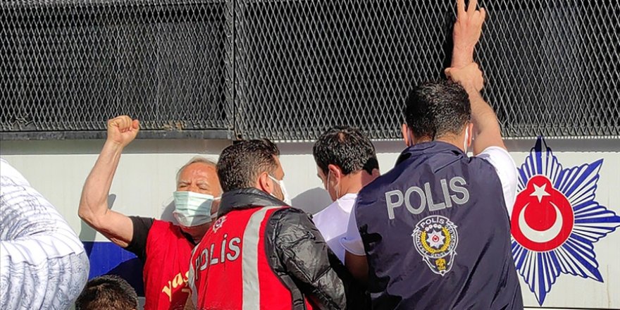 Taksim Meydanı'na yürümek isteyen gruba müdahale edildi