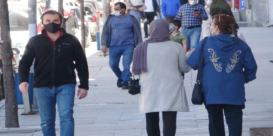 Doğu'da vaka sayısı artan ve azalan iller