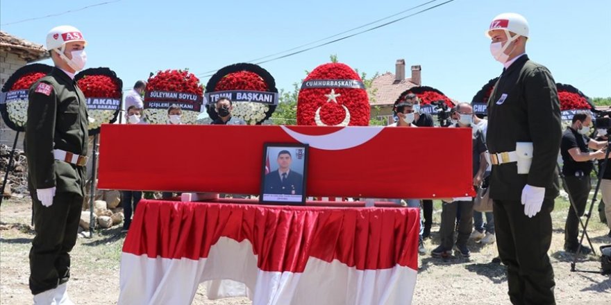 Şehit İstihkam Uzman Onbaşı Özdamar son yolculuğuna uğurlandı