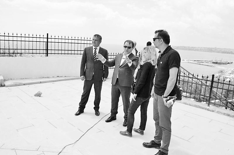 Silivri’deki seyir  terası gün sayıyor