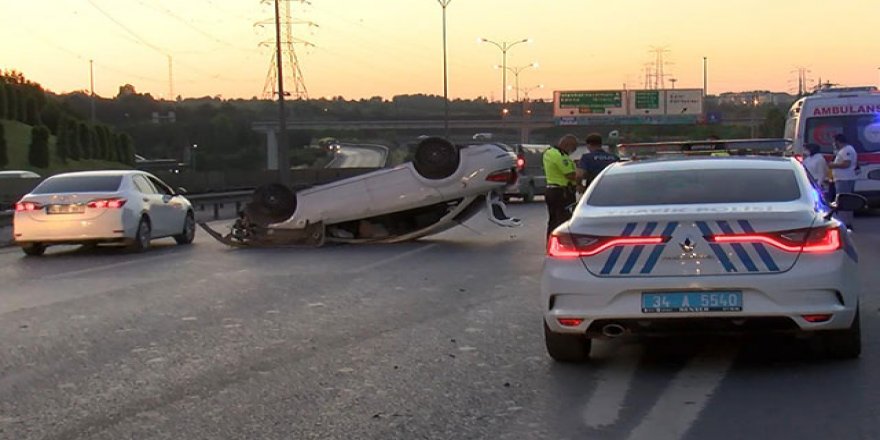 Kız arkadaşla gezinti, kazayla bitti