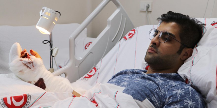 1 santim ile felç hayata tutundu