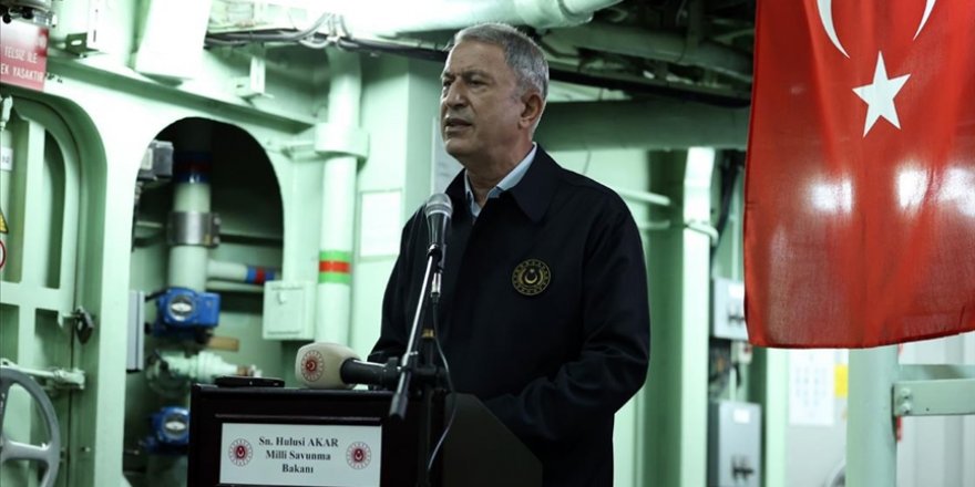 Milli Savunma Bakanı Akar'dan 'ordubozan' tepkisi
