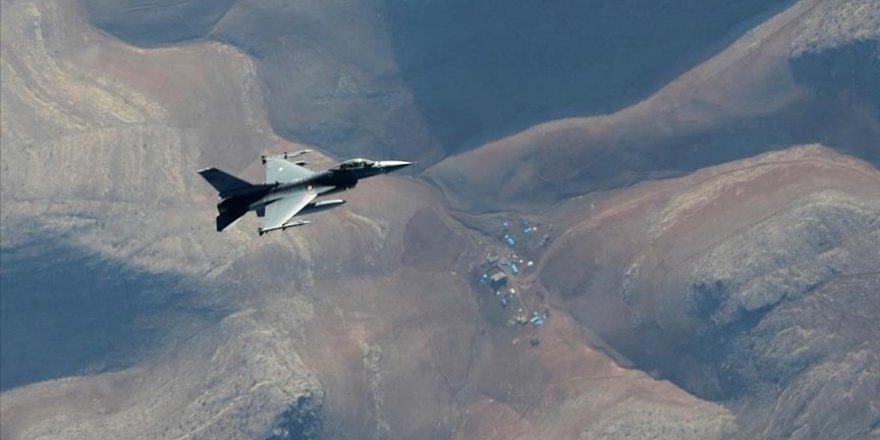 2 PKK'lı terörist hava harekatı ile etkisiz hale getirildi