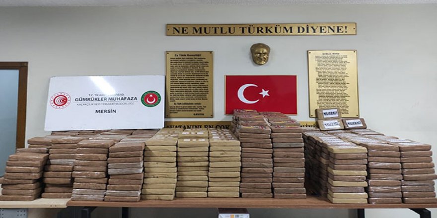 Bakan Muş: 1 ton kokain ele geçirildi 