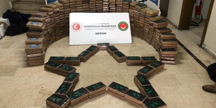 Mersin Limanı'nda 463 kilogram kokain yakalandı