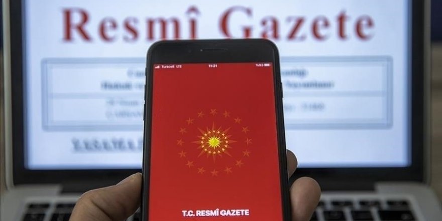 Atama kararları Resmi Gazete'de yayımlandı