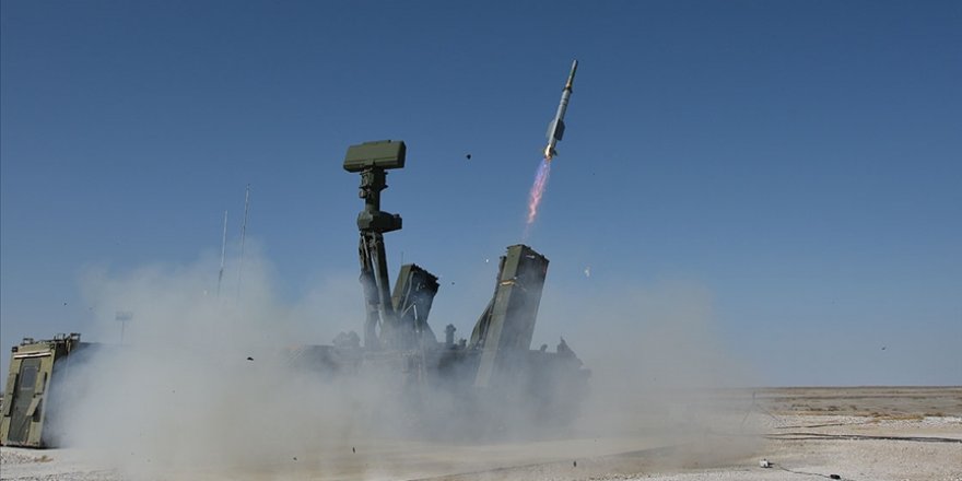 HİSAR-O test atışında hedefi tam isabetle vurdu