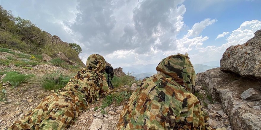 Irak'ın kuzeyinde 2 terörist etkisiz hale getirildi