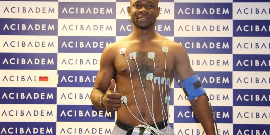 Sivasspor'un yeni transferi Leke Samson James sağlık kontrolünden geçirildi