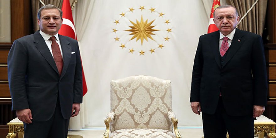 Erdoğan, Galatasaray Başkanı Elmas’ı kabul etti