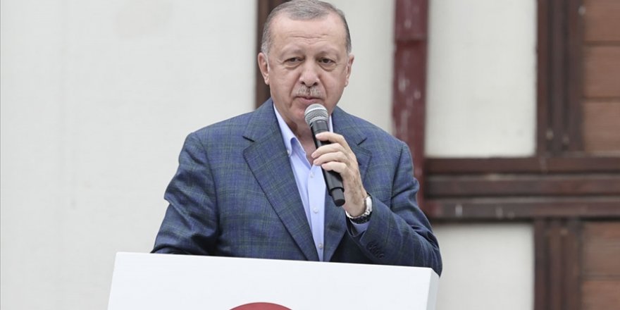 Cumhurbaşkanı Erdoğan: İlk etapta Rize genelinde toplam 550 konut inşa edeceğiz