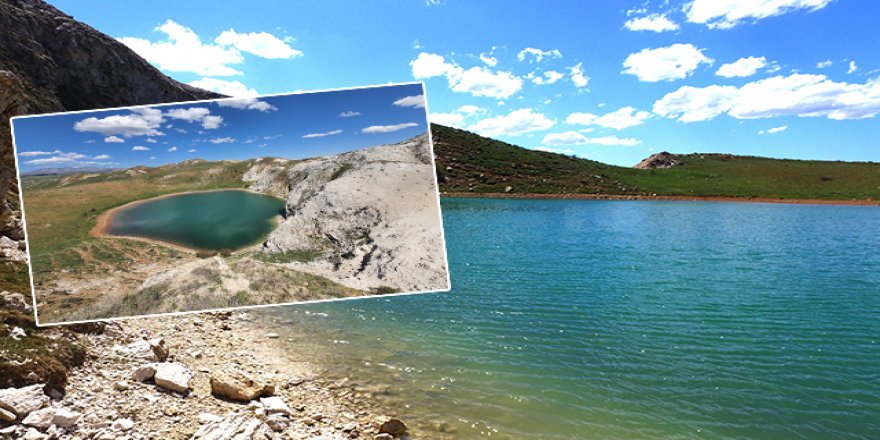 Bozkırın ortasında doğa harikası