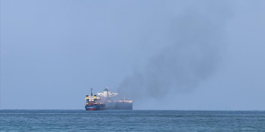 İskenderun Körfezi'nde gemide çıkan yangın söndürüldü