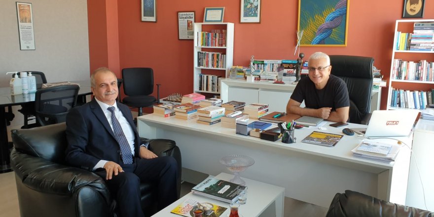 İYİ Partili Ahmet Çelik'ten Tele1'e ziyaret